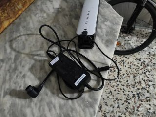 Bicicleta Eléctrica Decathlon Blanca