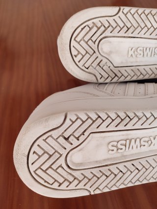Zapatillas K-Swiss Blancas Talla 41 Mujer.