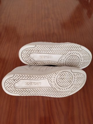 Zapatillas K-Swiss Blancas Talla 41 Mujer.