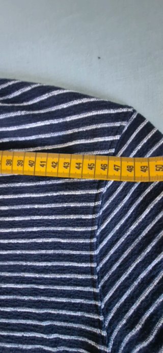 Camiseta Zara Rayas Azul