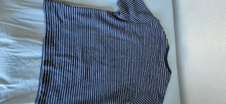 Camiseta Zara Rayas Azul