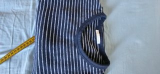 Camiseta Zara Rayas Azul