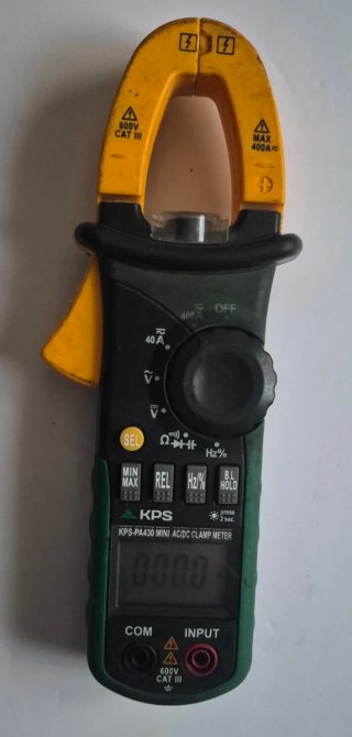 Pinza Amperimétrica Digital KPS-PA430