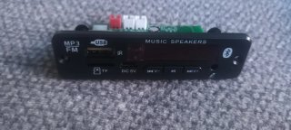 Placa MP3 FM USB TF DC 5V Bluetooth
