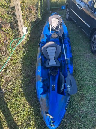 Kayak 2+1 Azul y Negro