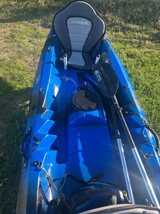 Kayak 2+1 Azul y Negro