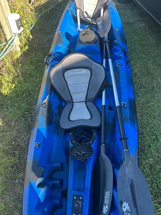 Kayak 2+1 Azul y Negro