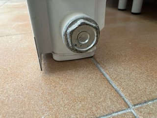 Radiador de hierro blanco