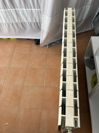 Radiador de hierro blanco