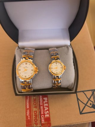 Conjunto 2 Relojes BOTTICELLI Oro y Plata