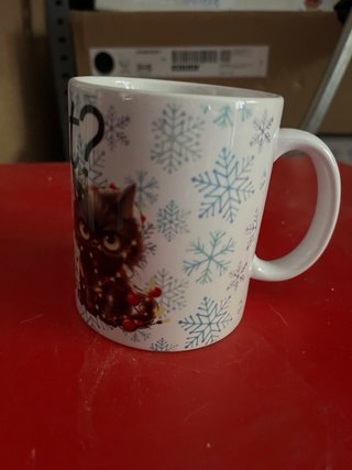 Taza What? gato navideño Recoger en Leganés