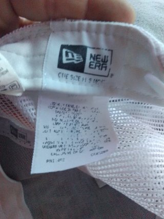Gorra New Era NY Negra y Blanca Ajustable