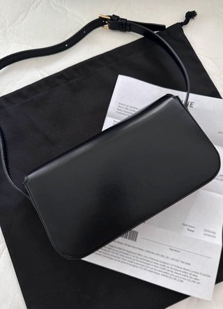 Borsa Celine Paris Nero e Oro