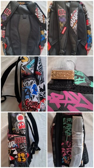 Zaino Sprayground Pacman Multicolore Limited Ed.