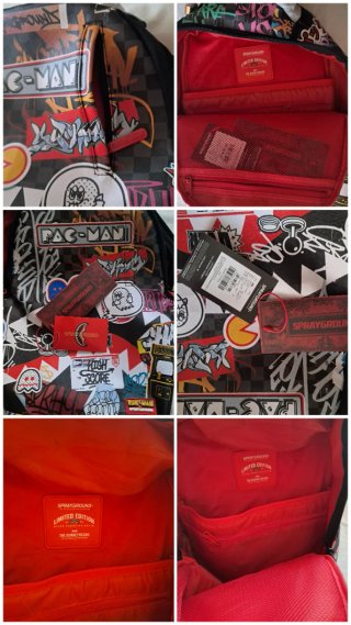 Zaino Sprayground Pacman Multicolore Limited Ed.