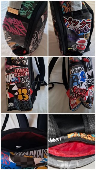 Zaino Sprayground Pacman Multicolore Limited Ed.
