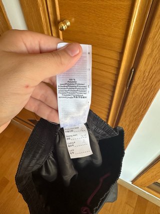 Pantalón impermeable nieve negro