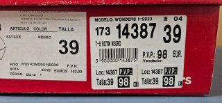 Botines Piel Wonders Talla 39