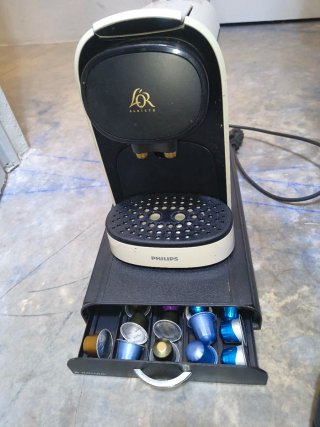 Cafetera L'OR Barista Philips + Organizador