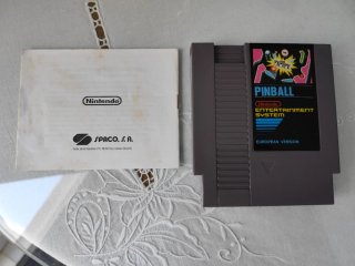Pinball Nintendo NES - European Version