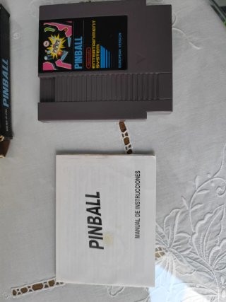 Pinball Nintendo NES - European Version