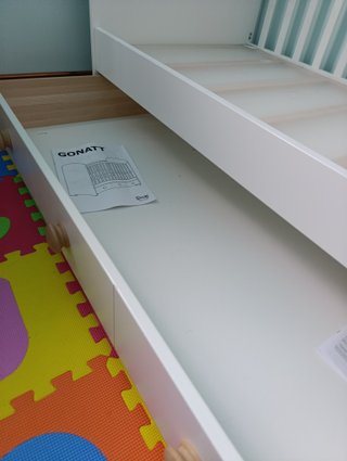 Cuna Ikea con colchón