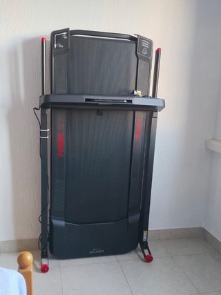 Cinta de correr Domyos RUN100E-B plegable