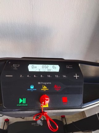 Cinta de correr Domyos RUN100E-B plegable