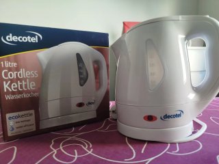 Hervidor de agua Decotel 1L
