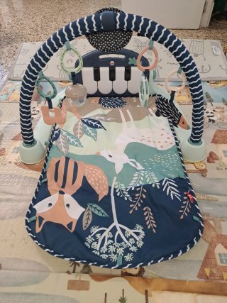Alfombra Gimnasio Bebé Piano Animales