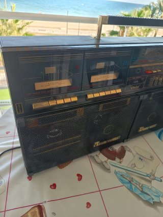 Radio Cassette Doble Pletina Velá DK9000