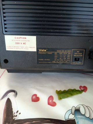 Radio Cassette Doble Pletina Velá DK9000