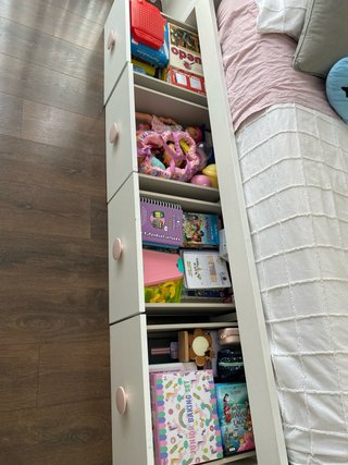 Cama nido 90cm con 4 cajones
