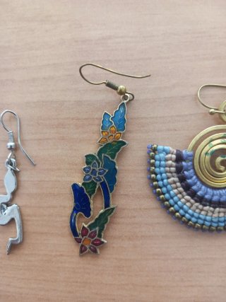 Lote pendientes desparejados