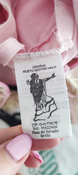 Traje Flamenca Niña Volantes