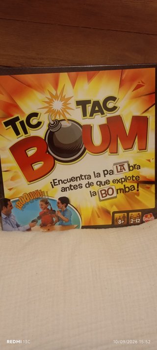 Juego de mesa Tic Tac Boum nuevo sin abrir