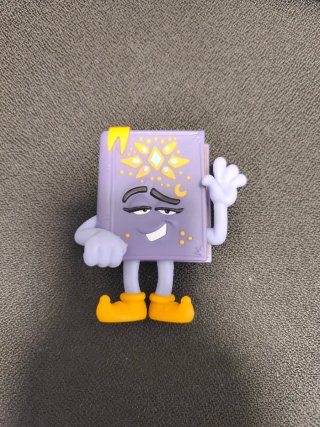Libro de Hechizos Pitufos Burger King Morado