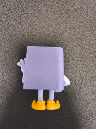 Libro de Hechizos Pitufos Burger King Morado