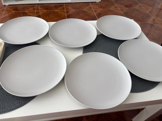 6 Platos Grandes IKEA
