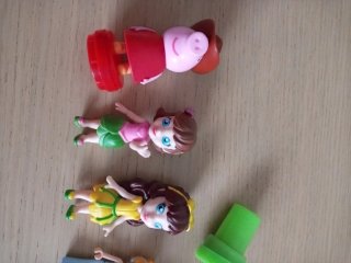 Lote de 5 figuras de juguete