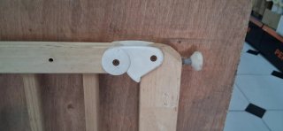 Barrera de seguridad madera