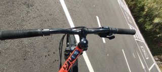 Bicicleta Rockrider ST 500 Naranja