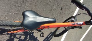 Bicicleta Rockrider ST 500 Naranja