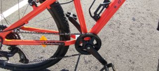 Bicicleta Rockrider ST 500 Naranja