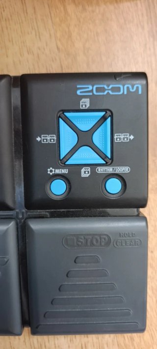 Pedalera Zoom G1on para guitarra