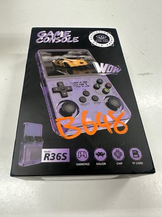Consola Portátil Morada + Cable USB