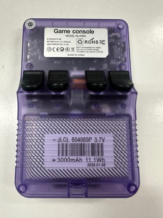 Consola Portátil Morada + Cable USB