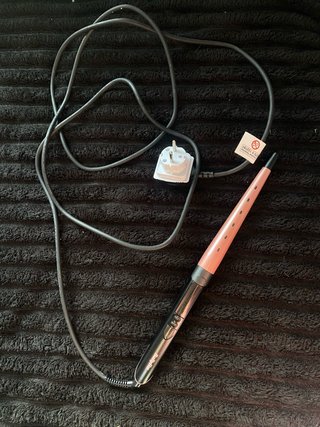 Rizador de pelo BaByliss rosa y negro
