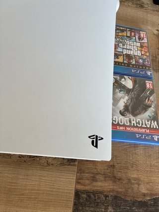 Ps5 con lector + 2 mandos + GTA V + Watch Dogs