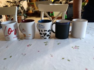 Tazas de café de cerámica